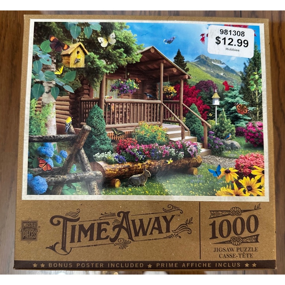 MasterPieces Time Away 1000 Piece Jigsaw Puzzle Alan Giana Summerscape 72042